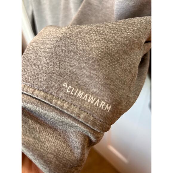 Adidas Men's‎ Fleece Tech Hooded Full Zip Sweatshirt Pullover Gary Size Medium - Picture 9 of 14